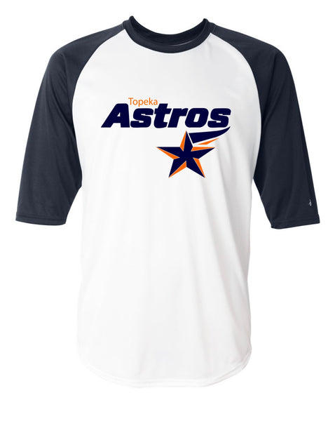Astros 3/4 Sleeve Dri-Fit