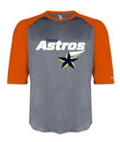 Astros 3/4 Sleeve Dri-Fit