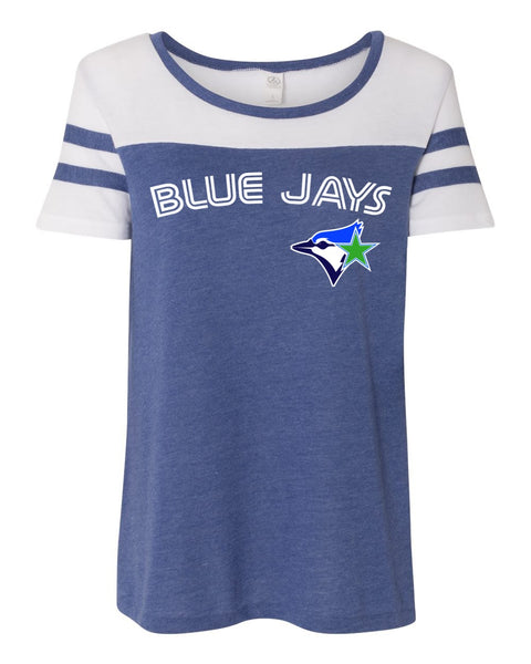 Blue Jays Womens Vintage Jersey Stadium Tee