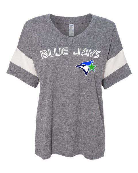 Blue Jays Womens Powder Puff Tee