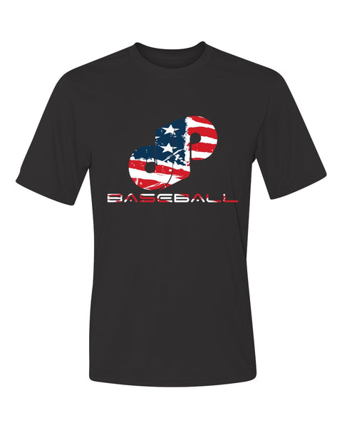 DP Baseball American Flag